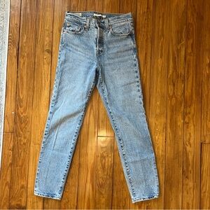 Levi Light Wash Wedgie Jeans